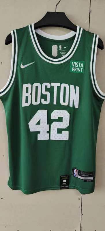 Men Boston Celtics 42 Horford Green 75th Nike 2022 NBA Jersey